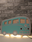 BUS VAN led drewniana 2w1 !! + gratis