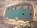 BUS VAN led drewniana 2w1 !! + gratis