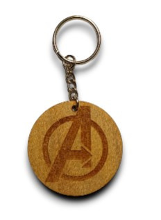 Brelok drewniany AVENGERS 5cm