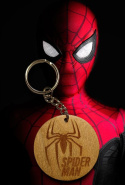 Brelok drewniany SPIDER MAN 5cm