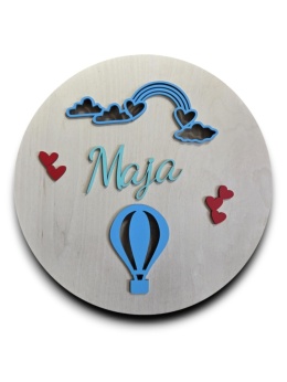 BALON W CHMURACH