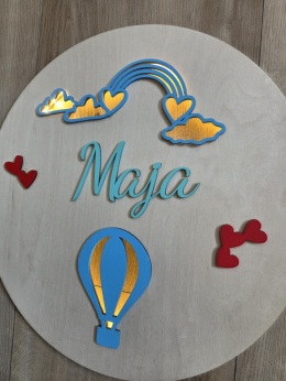 BALON W CHMURACH
